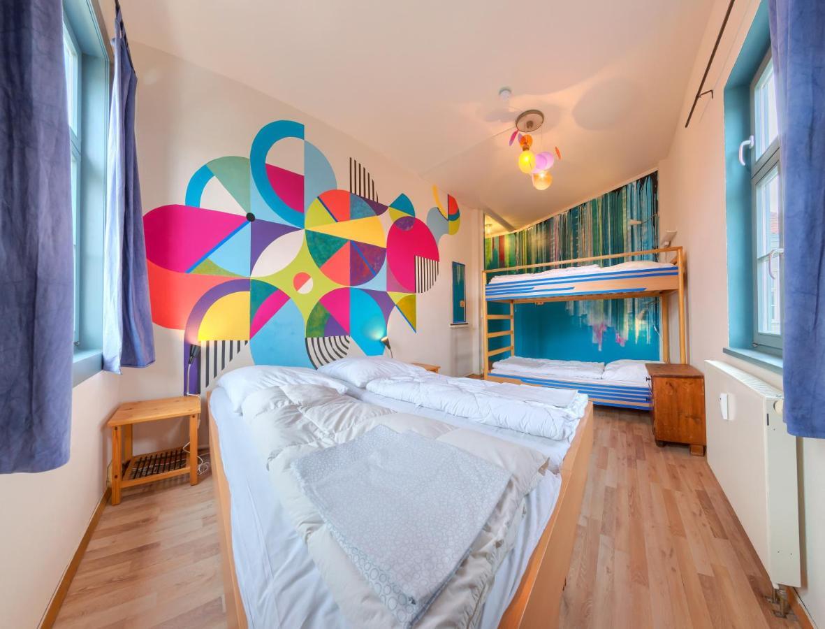 Labyrinth Hostel Weimar Bagian luar foto